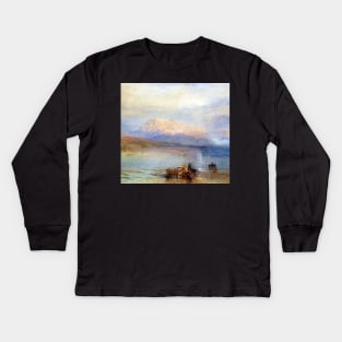 High Resolution William Turner The Red Rigi 1842 Kids Long Sleeve T-Shirt